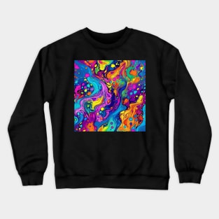 Rainbow explosion Crewneck Sweatshirt